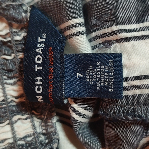 Off the Shoulder Striped Crop Top - Picture 3 of 10